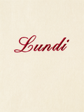 Tanga BURRU - Personnalisable rouge